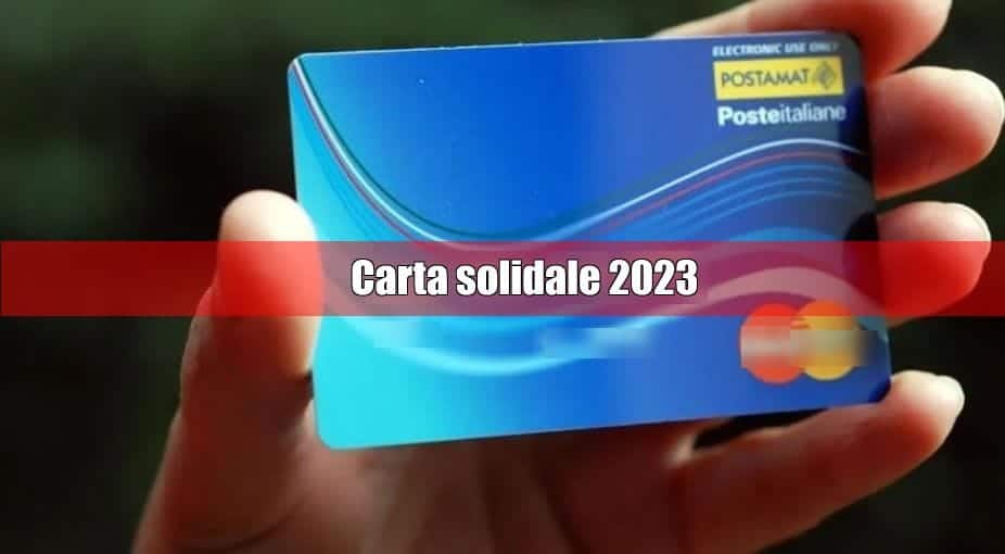 Carta solidale acquisti