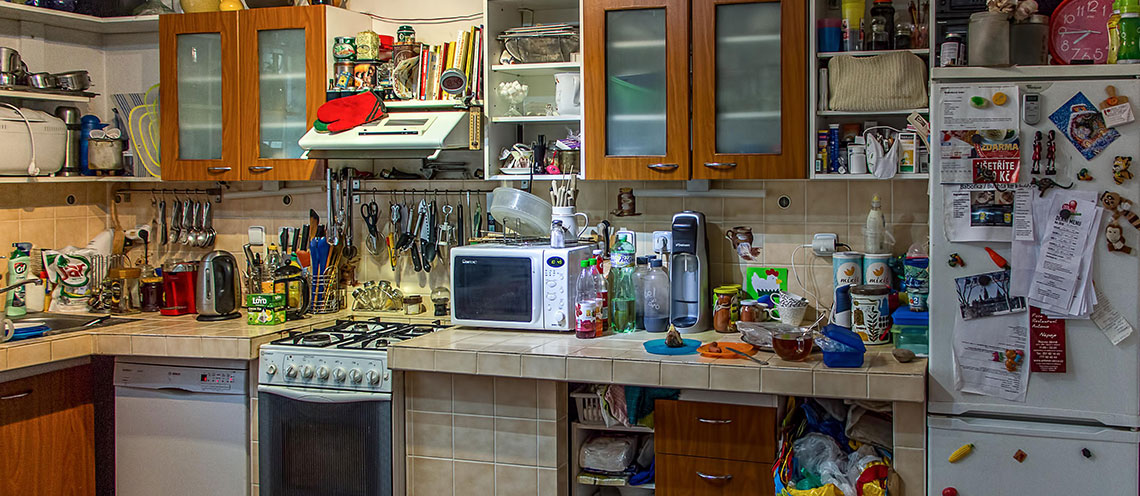 Come avere la cucina sempre in ordine